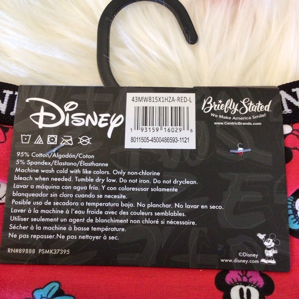 3-Pack Disney Womens Minnie Mouse Hipster Panty Choose Size - Picture 5 of 5